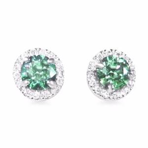 Quality Green Spinels Cubic Zircon Stone Ring Earrings Pure 925 Sterling Silver Fashion Jewelry Set wholesale
