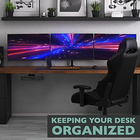 Non-folding Rack Under Desk CPU Mount Customizable Logo for Professional Workstations