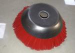 Yellow / Red Bristle Brush Cutter Spare Parts With Nylon Wire Material