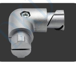 Quality Industrial Aluminum lean Pipe Connector female and male connection wholesale