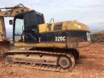 used caterpillar 320c excavator