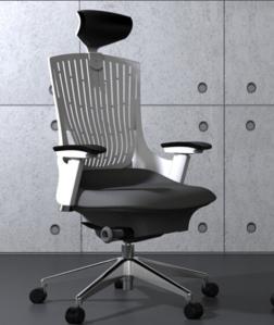 Quality New Design PU Flexible Back Ergonomic Executive Chair wholesale