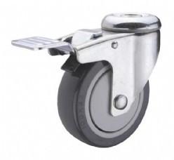 Quality Stainless Steel PU Caster with Brake wholesale