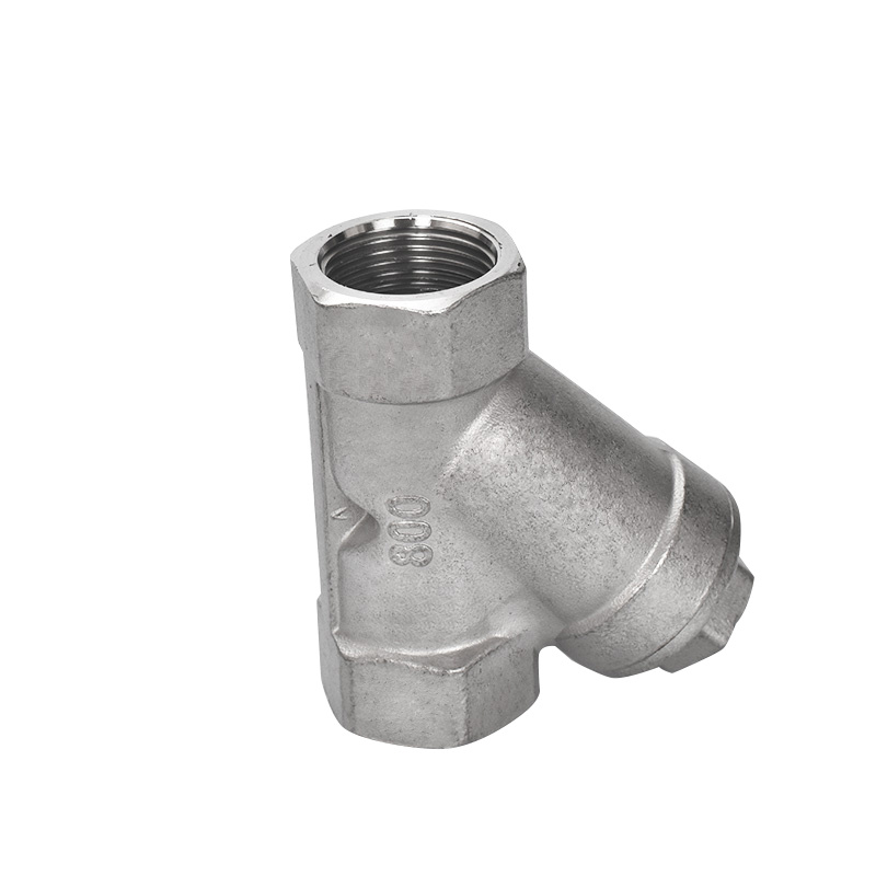 Female Thread Y Strainer SS304/316 for Water Pipe Filter