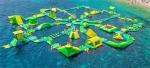 Hot Welding Thrilling Adventure Inflatable Water Park For Children