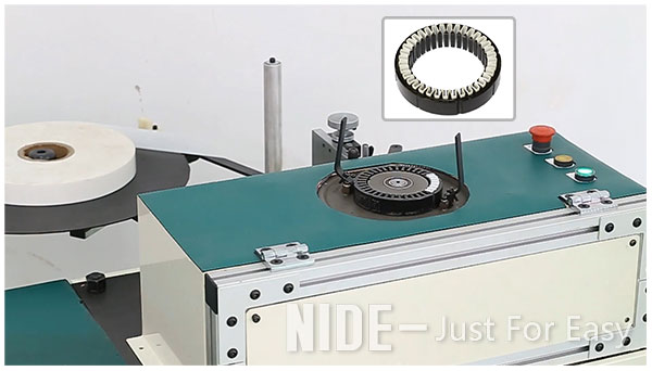 stator slot paper inserting machine