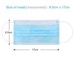 Anti Virus Disposable Surgical Masks For Medn And Women 17.5×9.5cm