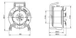 Polycarbonate Tactical Fiber Reel , Dia3.0mm Fiber Cable Drum