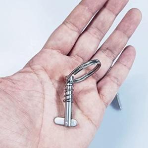 Quality Marine Grade Boat Quick Release Pin with Drop Spring Stainless Steel Pin Diameter x Usable Length Pack 2 316 Alloy Steel wholesale