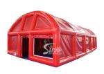 20x9 meters full enclosed giant white inflatable wedding party tent with
