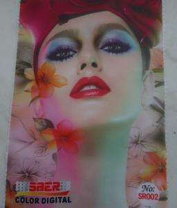 Quality Waterproof Satin sublimation digital printing fabric UV resistent wholesale