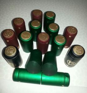 Quality PVC heat shrinkable film wine capsule professional wine bottle pvc shrink capsule wholesale