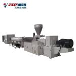 PVC UPVC WPVC Pipe Extrusion Line Twin Screw Low Power Consumption