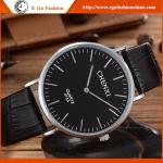 076A Genuine Leather Watch PU Leather Strap Watches Unisex Watch Sports Watch