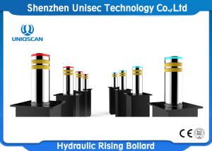 Quality Stainless Steel Automatic Parking Bollards , Rising Security Bollards wholesale
