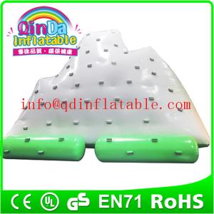Quality Qin Da inflatable water sport games small ice tower inflatable water mountain wholesale