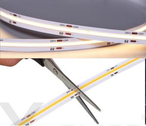 Quality 10W High CRI Cob Strip Lighting 8W 12V IP20 DC 24V wholesale
