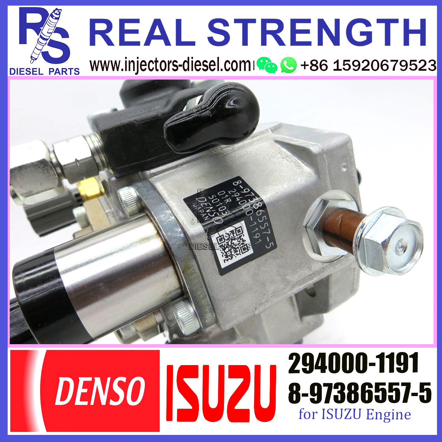 Denso Common Rail Fuel Injection Pump 294000-1190 294000-1191 294000-0571 For ISUZU engine 8-97386557-5 8-97386557-5