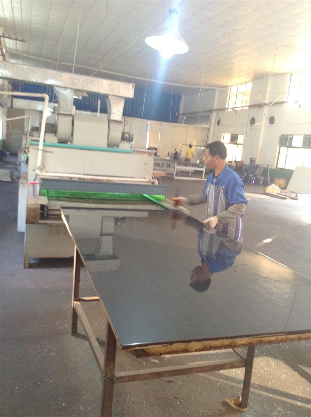 Anti scratch 19mm high gloss acrylic laminated MDF panel made in China