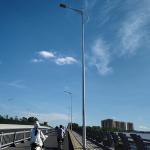 Hot Dip Galvanized Steel Street Light Pole For Customizable Outdoor Lighting
