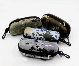 Quality fashion light weight sunglasses case with plastic clip for sports eyewear goggles cases wholesale