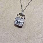 full diamonds of bag necklace 18kt gold with white gold or yellow gold