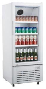 Quality 300L upright single door ABS inner direct cooling display beverage cooler/display freezer/upper beverage showcase wholesale