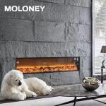 80 Inch Wall Insert Fireplace Without Heat Electric Flat Panel Indoor Used