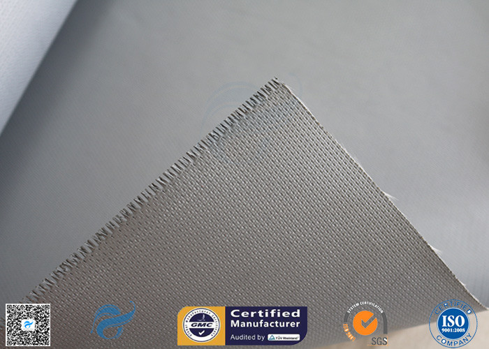 SGS Approved 510g Silicone Coated Fiberglass Fabric 18oz 0.45mm Silicone Sheet