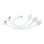 Multicolor Medical Foley Catheter 24fr 26fr 3 Way Urinary Catheter Irrigation