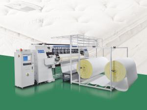 Quality ZOLYTECH Computerised Multi Needle Quilting Machine 2450mm Width wholesale