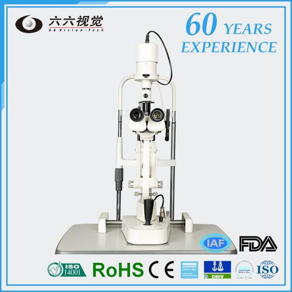 Cheap 8~14mm Aperture Ophthalmic Slit Lamp With Professional Digital Camera for sale