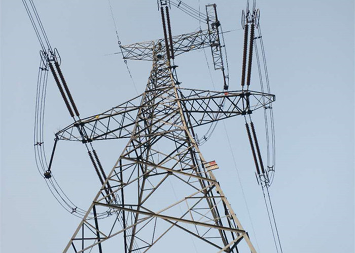 DC Transmission Line Q235B 100m Steel Structure Tower