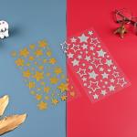 Brand Promotion Glitter Vinyl Stickers Water Gel 3D Hologram Stickers