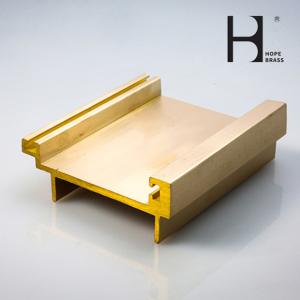 Quality Aging Resistant 62% Cu Brass Door Frame With Smooth Surface wholesale