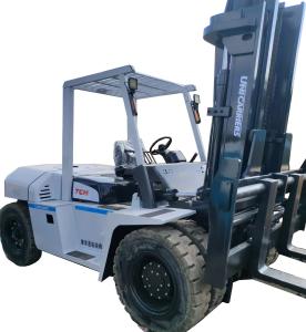 Quality Used TCM 10T Diesel Forklift With Gear Gearbox Bearing PLC Discount Offered wholesale