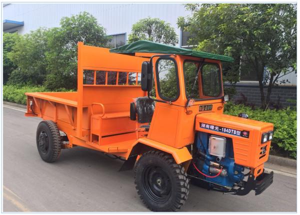 Cheap 18HP 1 Ton Dump Truck All Terrain Utility Vehicle For Agriculture In Oil Palm Plantation for sale