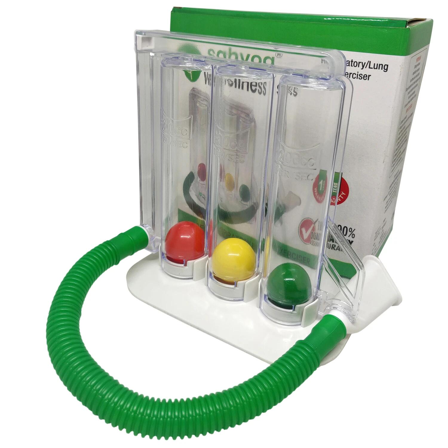 3 Ball Respiratory Lung Exerciser Medical Breathing Commercial First Aid Equipment Supplies