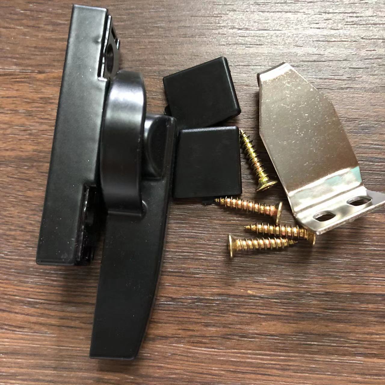 Aluminum Alloy Door Window Accessories Crescent Lock for Sliding Window in Office Building