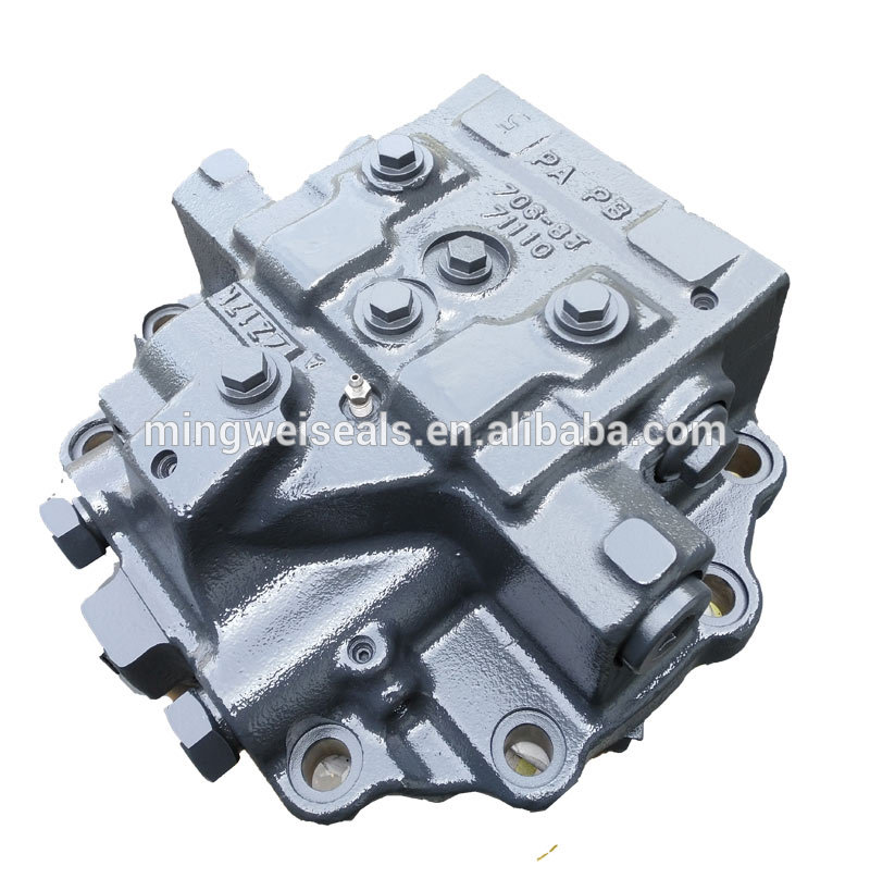 OEM Excavator Parts PC400-7 Hydraulic Travel Motor Head