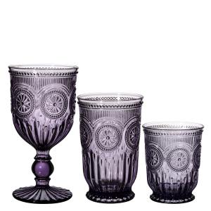 Quality Food Grade Colored Crystal Wine Glasses 11Oz Wine Glass Goblet wholesale