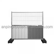 Pressure Treated Wood Type Heat Treated Iron Temporary Fencing for Maximum Privacy