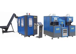 Quality Blue Plastic Water Bottle Making Machine , PET Blow Molding Equipment Easy Operate wholesale