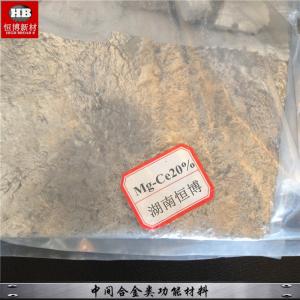Quality Magnesium Cerium rare earth master alloy ingot MgCe30% MgCe25% alloy wholesale
