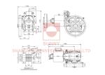 Vvvf Drive Dc Gear Motor Engine Traction Unit For Lift / Elevator Parts