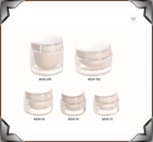Quality high quality 30g vacuum bottle for clear glass cosmetics jar wholesale