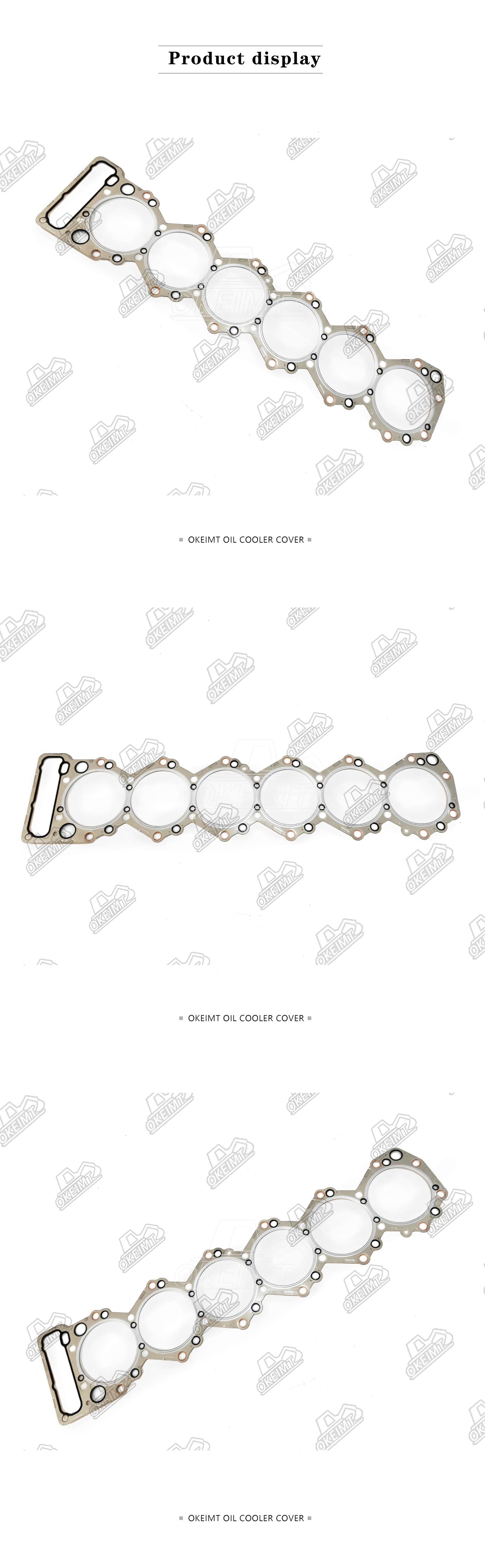 Iron Cylinder Head Gasket 1111412164 For Isuzu 6SD1 Engine Hitachi EX300-2 EX300-3 EX300-5