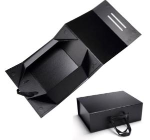 Quality Aseptic Debossing Garment Gift Boxes Magnetic Closure Folding Packaging SGS wholesale