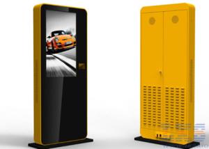 Quality Indoor Self Service Kiosk Free Standing Digital Signage 1280 × 1024 Resolution wholesale