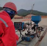 High Speed 650mm/Min Automatic Tank Welding Equipment Water Cooling